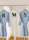 Personalized Satin Bridesmaid Bride Mom Robes Personalized Robes [MR0008]