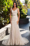 W0477 | Bridal Wear | Wedding Gowns Melbourne | Wedding Gowns Sydney | Online Wedding Gowns | Mermaid Gown Wedding Dress | V-neck Bridal dress