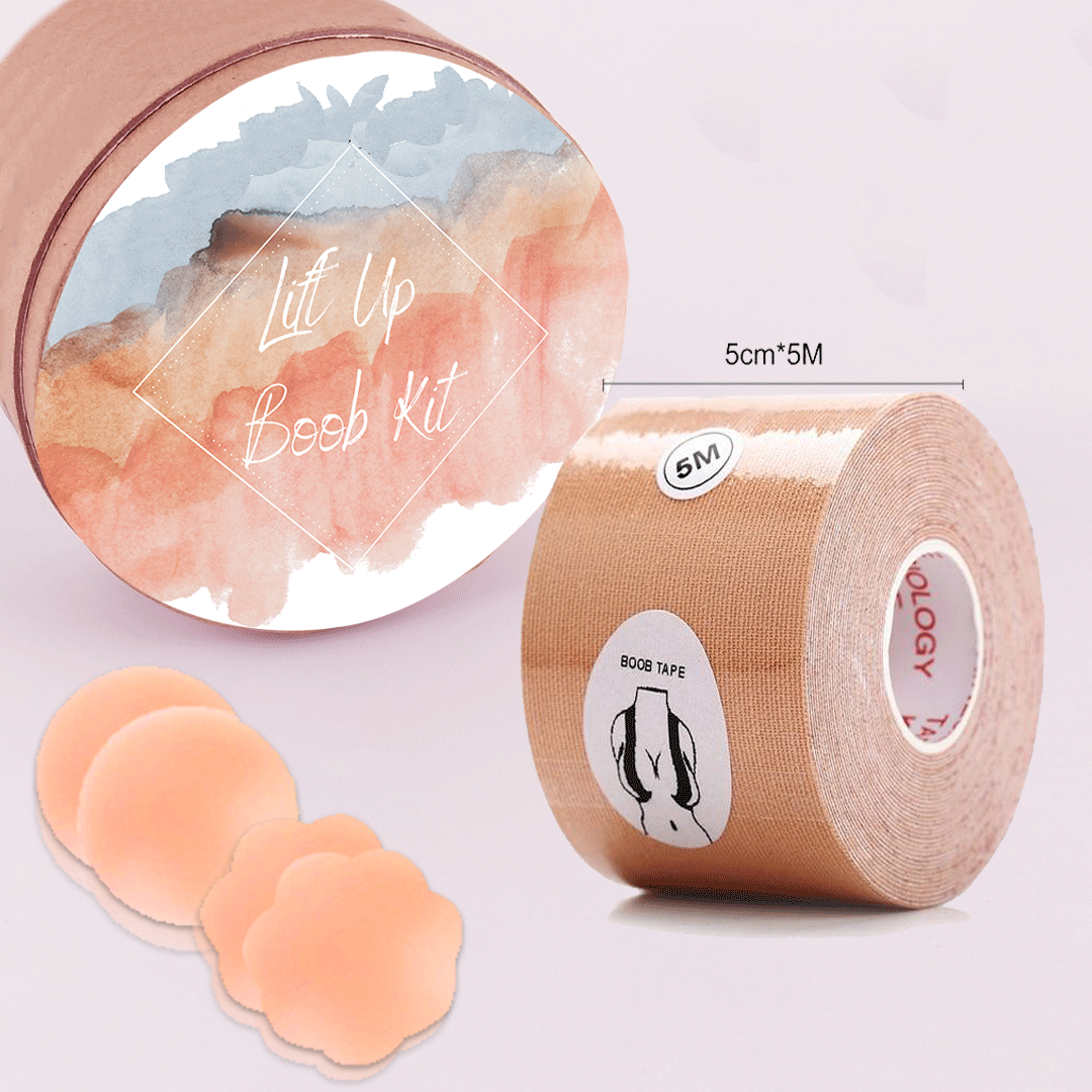 5M 1 Roll Invisible Breast Lift Tape Push Up Sticky Bra Strapless